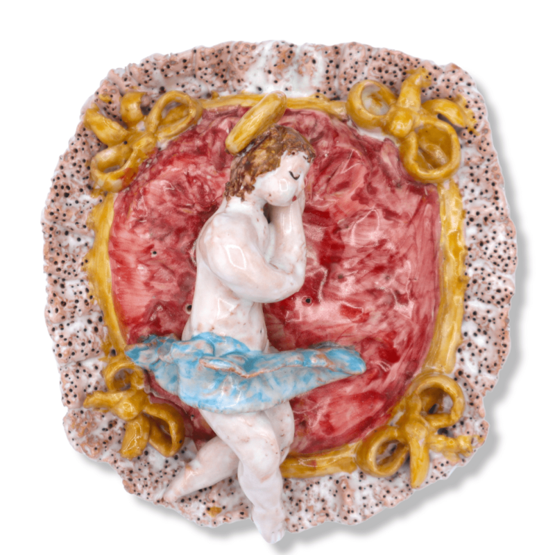 Jezus Dziecko na Kucynie, 12 x 13 cm. Mod MRV - 