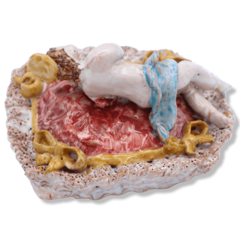 Jezus Dziecko na Kucynie, 12 x 13 cm. Mod MRV - 