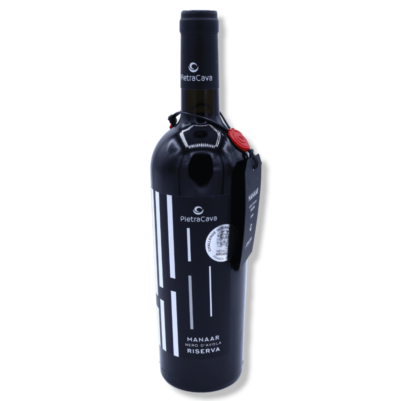 Sicilian wijn D.O.C. Manaar Nero D'Avola 750ml - 