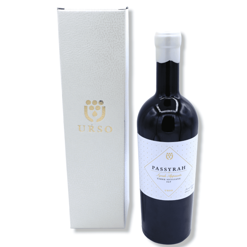 "Passyrah", vin Syrah flétri Terre Siciliane IGP 750ml - 