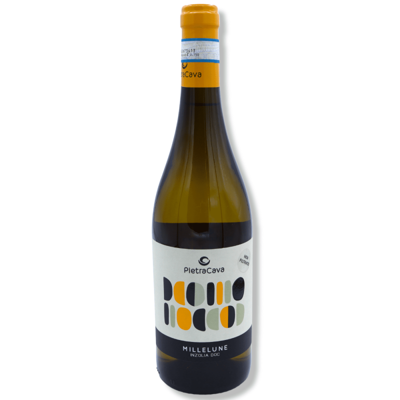 Siciliaanse witte wijn D.O.C. Millelune inzolia 750ml - 