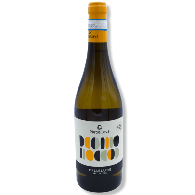 Vin Blanc Sicilien DOC Millelune inzolia 750ml - 