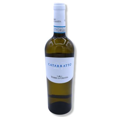 Vin blanc sicilien Catarratto DOC Vol. 12,5 % - 750 ml - Biologique - 