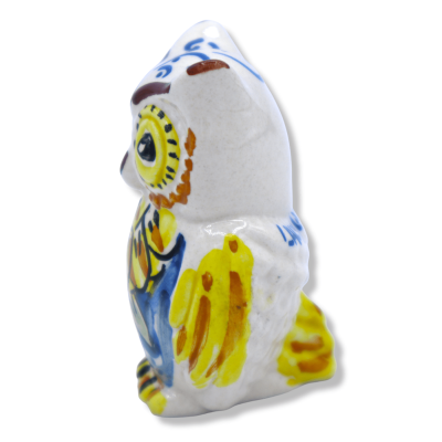 Szufra w ceramice Caltagirone, dekoracje i kolory, h 6 cm x L 4 cm ca. Mod FL - 