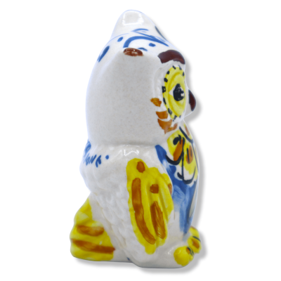 Keramisk skrov av Caltagirone, dekorationer & färger Assorted, h 6 cm x L 4 cm ca. FL - 