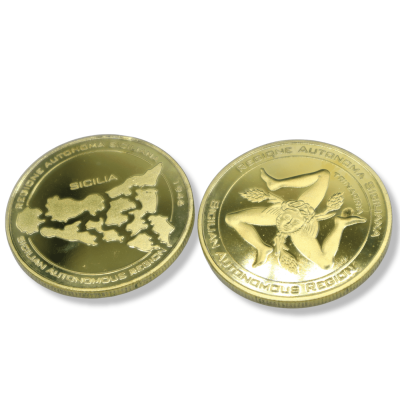 Collectie Coin die Sicilië Trinacria, 1 (pz) - 