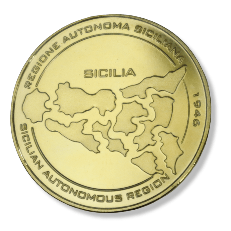 Collectie Coin die Sicilië Trinacria, 1 (pz) - 
