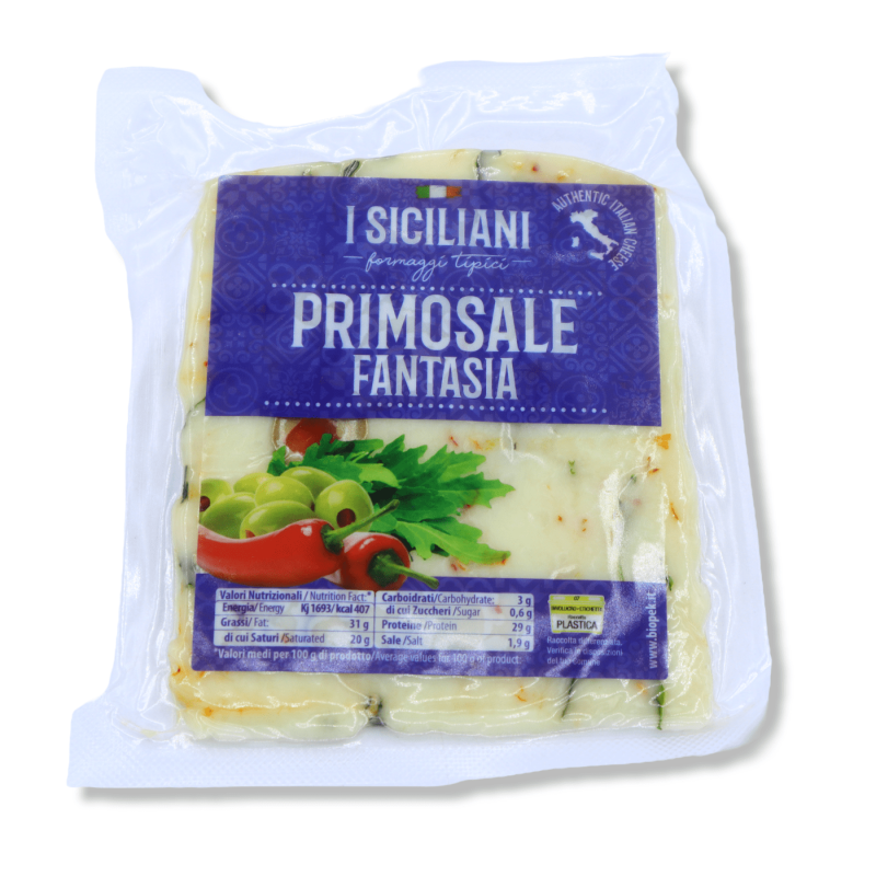 Siciliansk Primosal Cheese Fantasia, cirka 200 g - 
