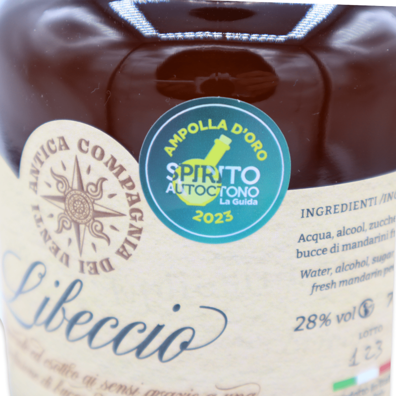 Amaro Libeccio, infuso alcolico al mandarino, 700ml - 