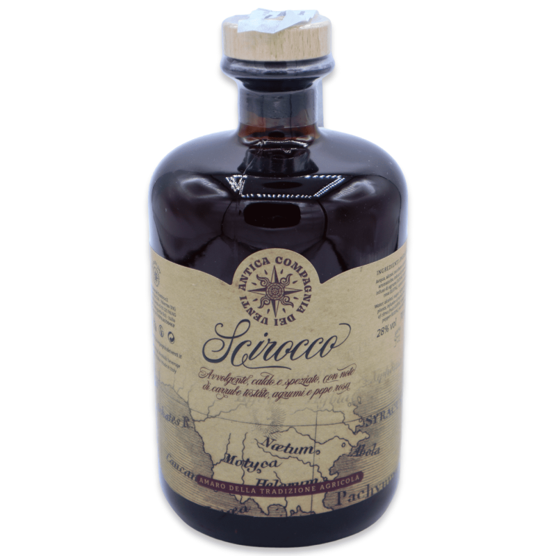 Traditionele bitter "Scirocco", Vol. 28% - 700 ml - 
