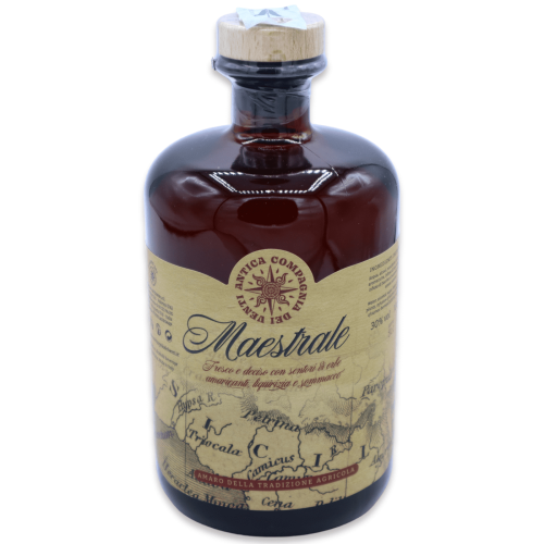 Traditionele Siciliaanse Amaro "Maestrale", 700ml - 