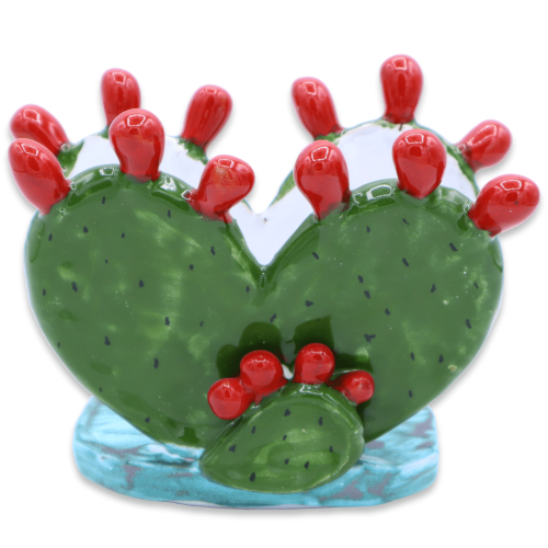 Handdoekhouder in vorm van ficodindia schep, h 12 cm XI 14 cm approx. Mod BN - 