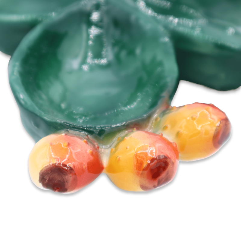Appetizer in the shape of a prickly pear shovel, l 23 x 17 d x 8 h cm approx. SDR mod - 
