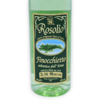 Rosolio di Finocchietto Selvatico dell'Etna, Vol. 28% - 100 ml - 