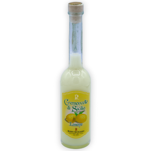 Cremoncello di Sicilia al Limone, con due Opzioni Formato (1Unità) Vol. 17% -  2