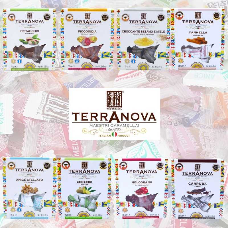 100% Handmade Gluten-Free Candies, in Elegance Decorated Case, available in Many Flavors, 75g - 