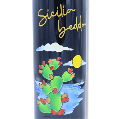 Vino Syrah o Nero d'Avola, decoración seleccionable, 750 ml - 