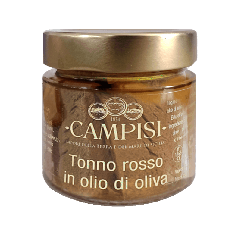Thon rouge sicilien à l'huile d'olive, en différents formats - 