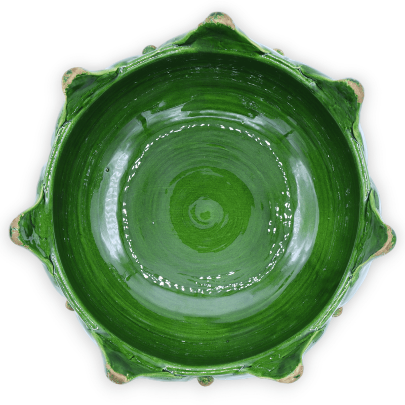 Centre de table artichaut en céramique fine - Ø 25 x h 14 cm env. (1 pièce) avec 3 options de couleurs - 