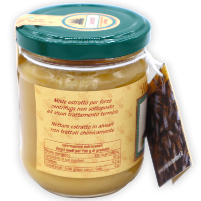Miel Sicilien d'Abeille Noire, Caroube, 250g - 