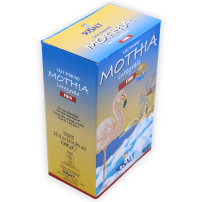Integral sicilianskt havssalt från Mothia, 1Kg - 