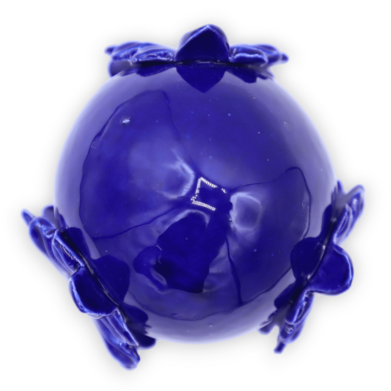 Pumo in pregiata ceramica, Blu con 4 opzioni misura (1Unità) - 