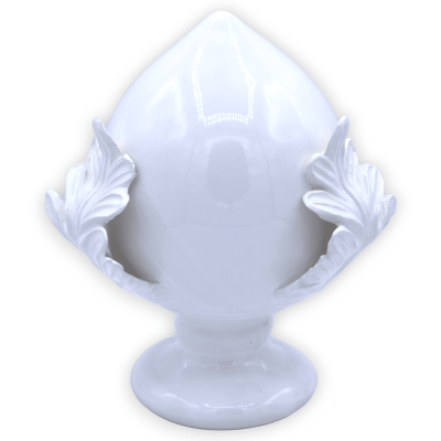 Pumo en céramique fine, couleur Blanc, avec 4 options de taille (1pc) - 