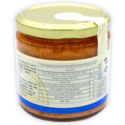 Pesto de atún siciliano con pistacho, 210g - 