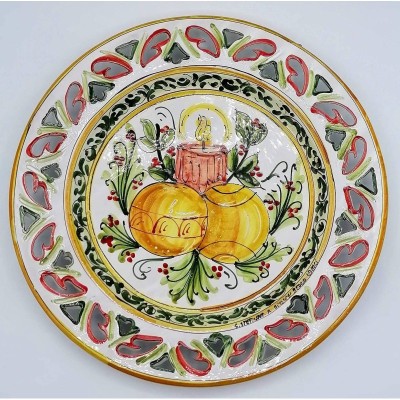 Duża dekoracja perforacyjna Christmas – średnia 30 cm - 