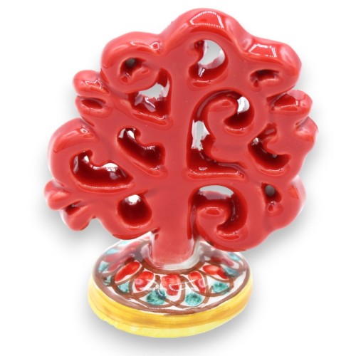 Árbol de la Vida h 8x7 cm aprox. (1 ud) Cerámica Caltagirone, colores surtidos -  2