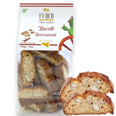 Biscotti siciliani artigianali Quaresimali, confezione da 250 g - 