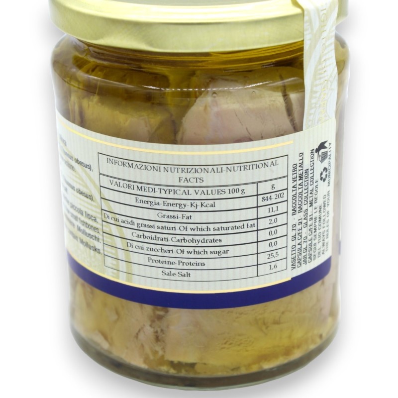 Siciliansk tonfisk i olivolja, 300g - 