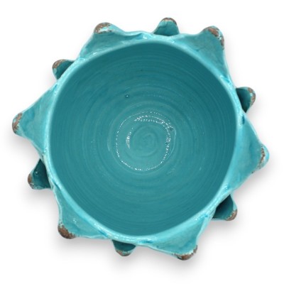 Alcachofra Cachepot Vaso de cerâmica de alta qualidade - Ø aprox. 24 cm (1pc) com quatro opções de cores - 