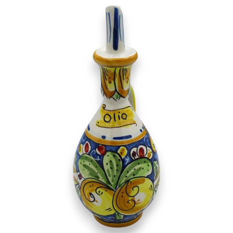 Oliera in Ceramica di Caltagirone - h 24 cm ca. (1pz) in tre opzioni colore - 