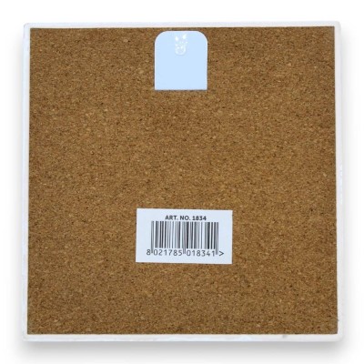 Decorative Wall Tile - 15cm x 15cm approx. (1pc) with two decoration options - 