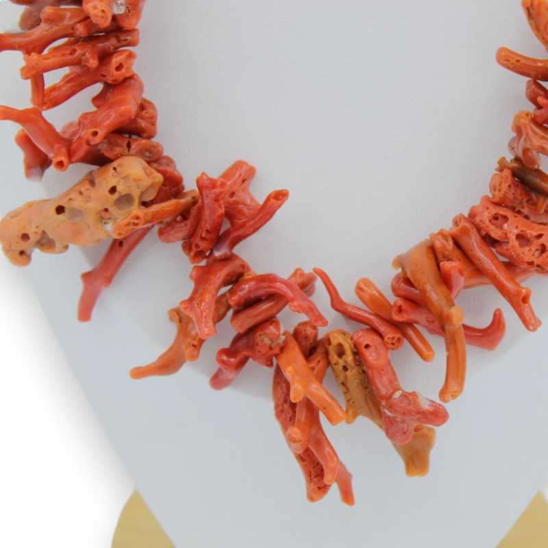 Long Coral Necklace vintage 60's Faux Branch Coral Opera Length Beaded  Necklace - Etsy India