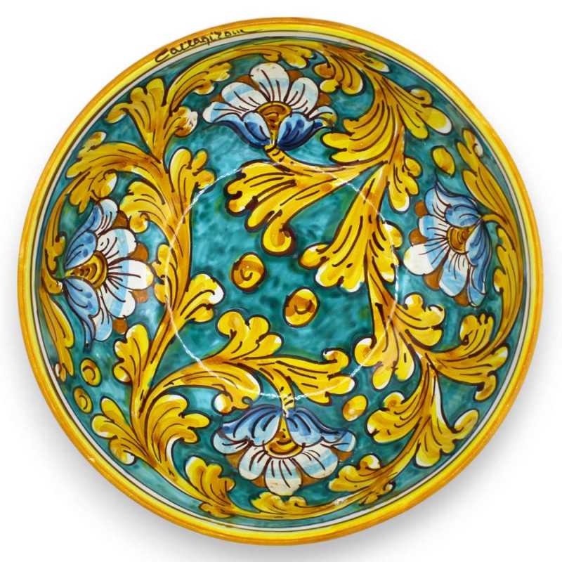 Ciotola Insalatiera in ceramica Caltagirone - Ø 25 cm ca. (1pz) Con 4 opzioni decoro - PARTE 2 - 
