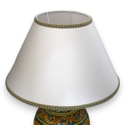 Lâmpada barroca em cerâmica Caltagirone - h 55 cm aprox. decoração barroca - 