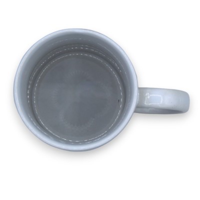 Ceramic mug with classic handle - h 9.5 cm approx. "I Love Sicilia" decoration, with 2 color options - 