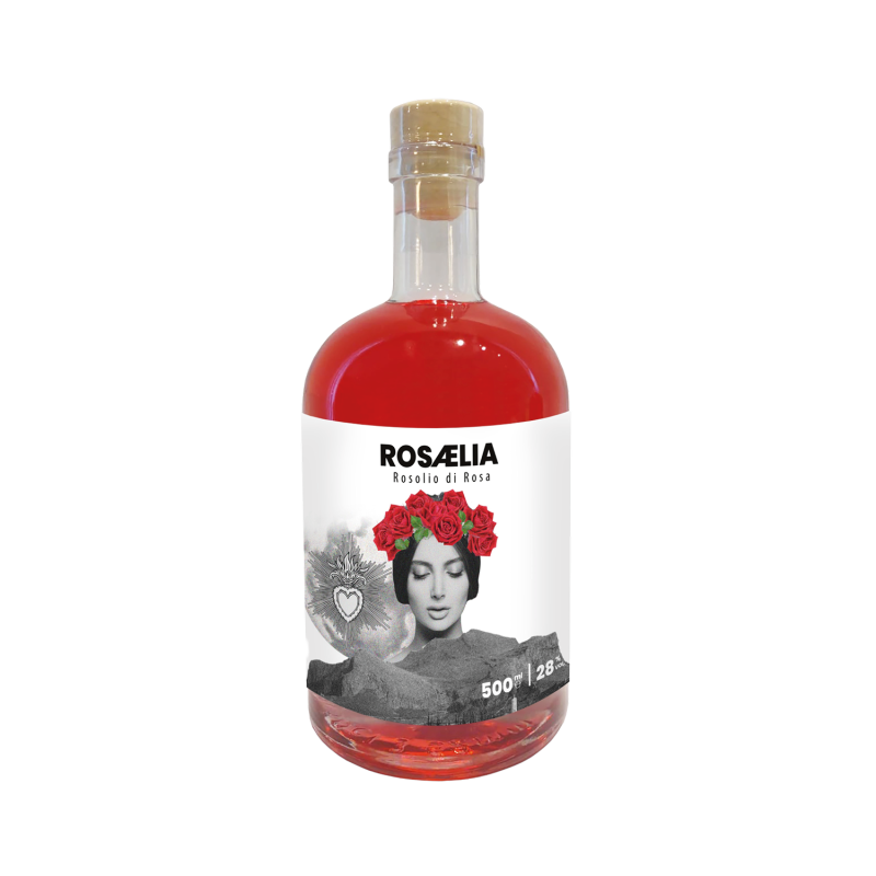 ROSAELIA – ROSOLIO DI ROSA - Gradazione alcolica: 28% Vol - 500 ml - 