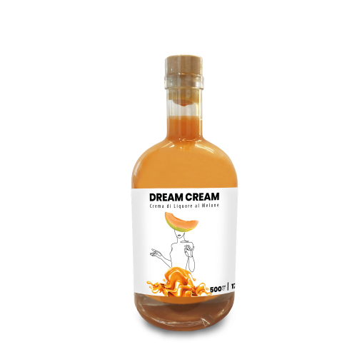 Melon Dream Cream - Ambachtelijke likeur, 17% vol - 500 ml - 