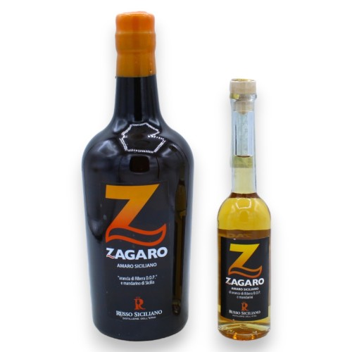 Bière amère sicilienne « Zagaro » élaborée avec des oranges Ribera DOP et des mandarines siciliennes, 2 formats au choix