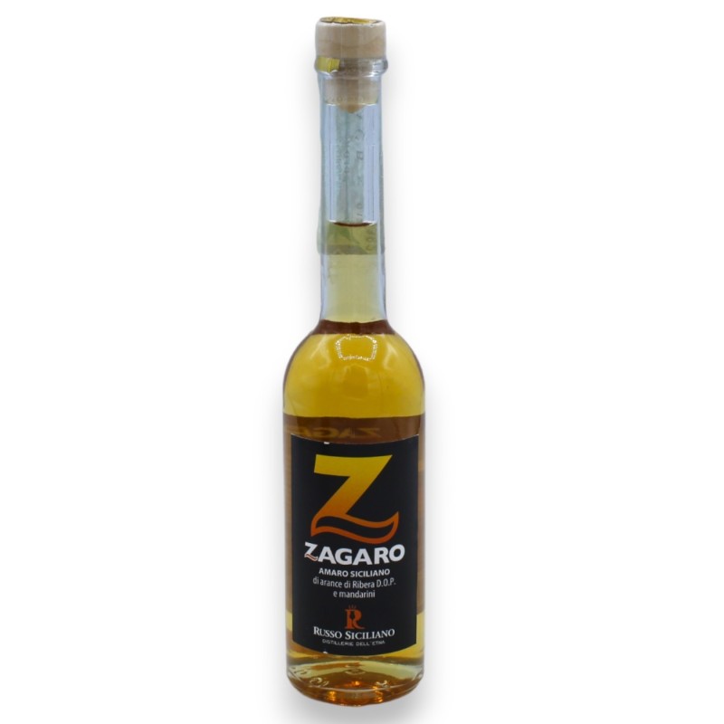 Amargo siciliano "Zagaro" elaborado con naranjas Ribera DOP y mandarinas sicilianas, 2 opciones de formato (1 unidad) Vo