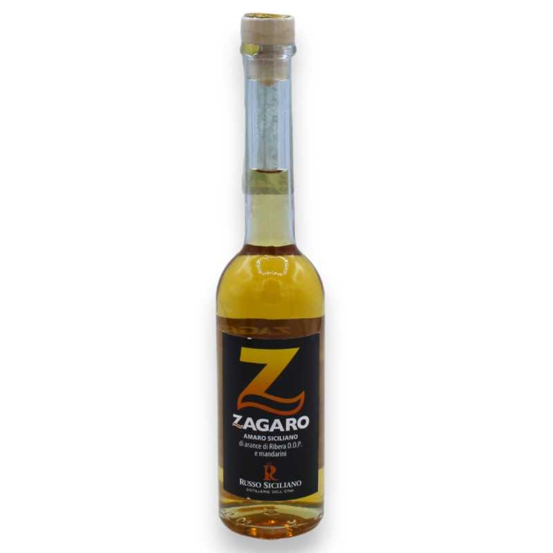 Amaro siciliano "Zagaro" di Arance di Ribera D.O.P. e mandarini di Sicilia, con 2 opzioni formato (1pz) - 