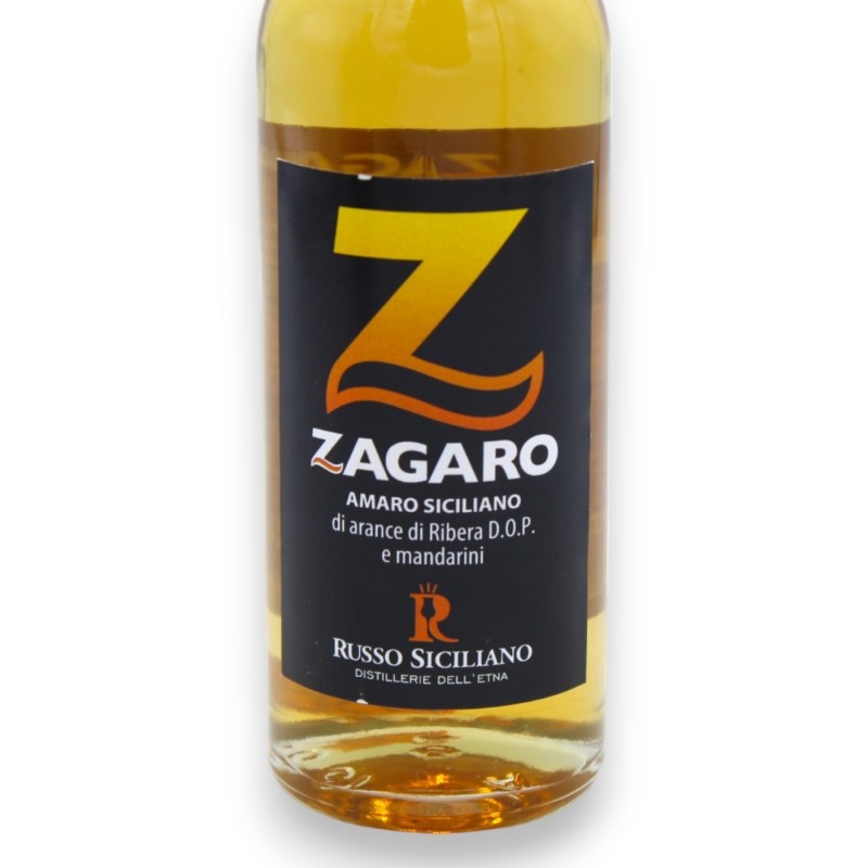 Sicilian bitter "Zagaro" made with Ribera DOP oranges and Sicilian mandarins, 2 format options (1 unit) Vol.30% - 