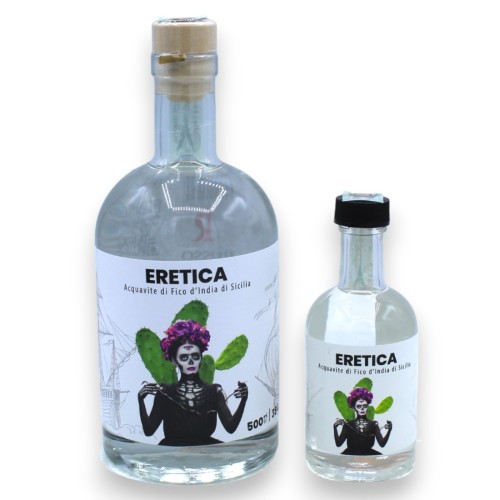 ERETICA – FICKONFAKTA BRANDY - Hantverkslikör 38 % vol., 2 formatalternativ (1 enhet) - 