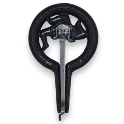 Marranzano wrought iron wind chime with Trinacria (1pc) - 