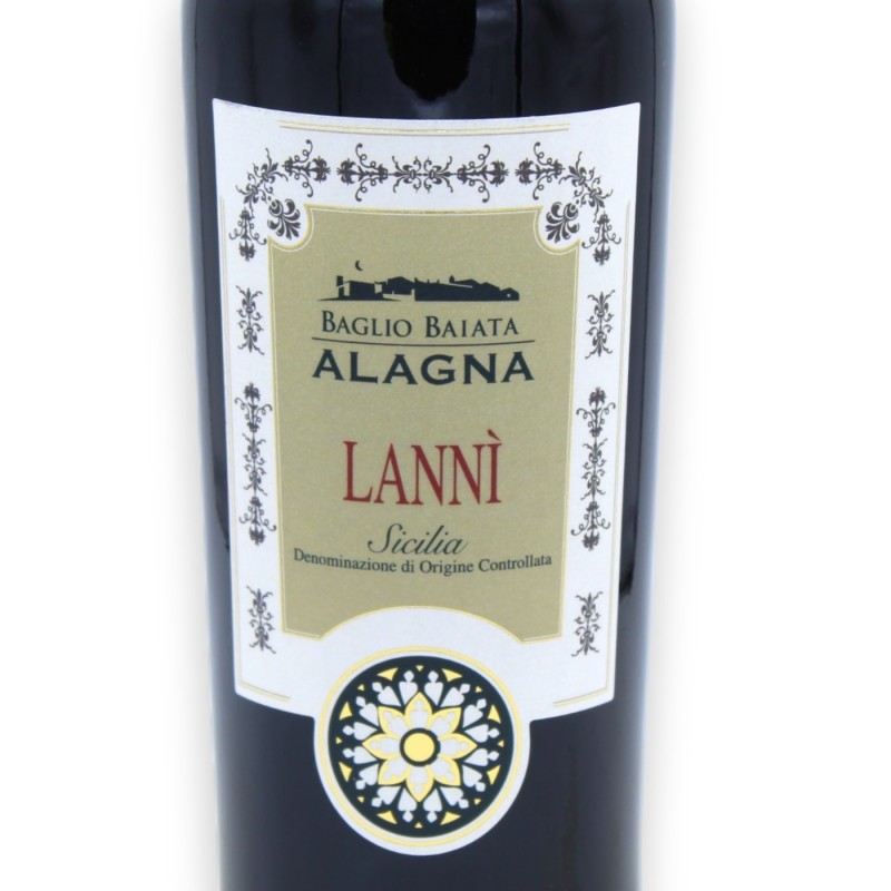 Vino Rosso Siciliano D.O.C. non Filtrato - 750 ml - 