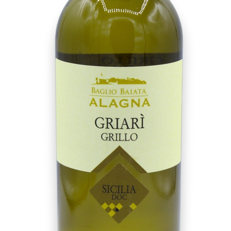 „Griarì“ – Grillo, DOC Weißwein – 750 ml - 