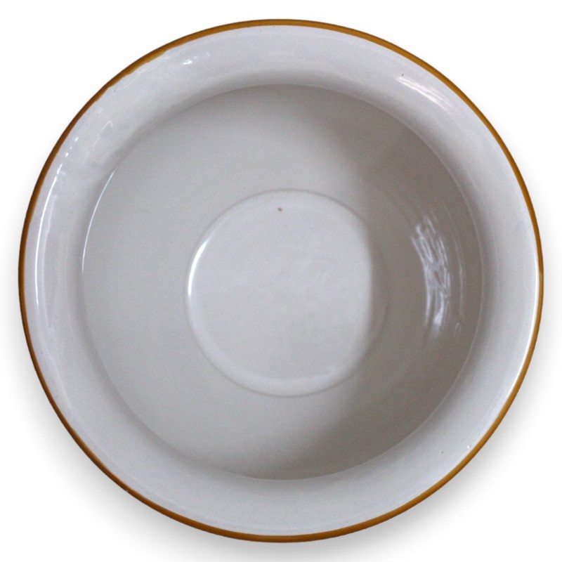 Doniczka ceramiczna Cachepot Caltagirone, żółto-zielona dekoracja barokowa na niebieskim tle z 5 opcjami rozmiaru (1 szt